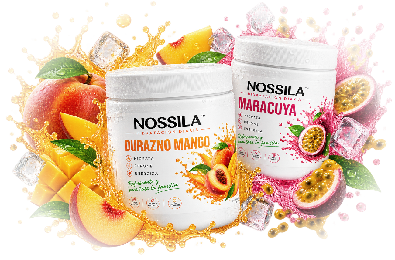 NOSSILA Hidratación — Durazno Mango y Maracuyá